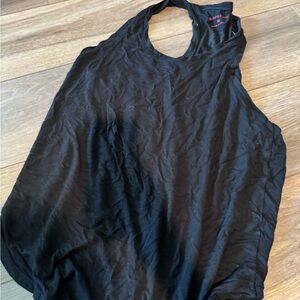 Pure Barre Black Cut Out Tank Top